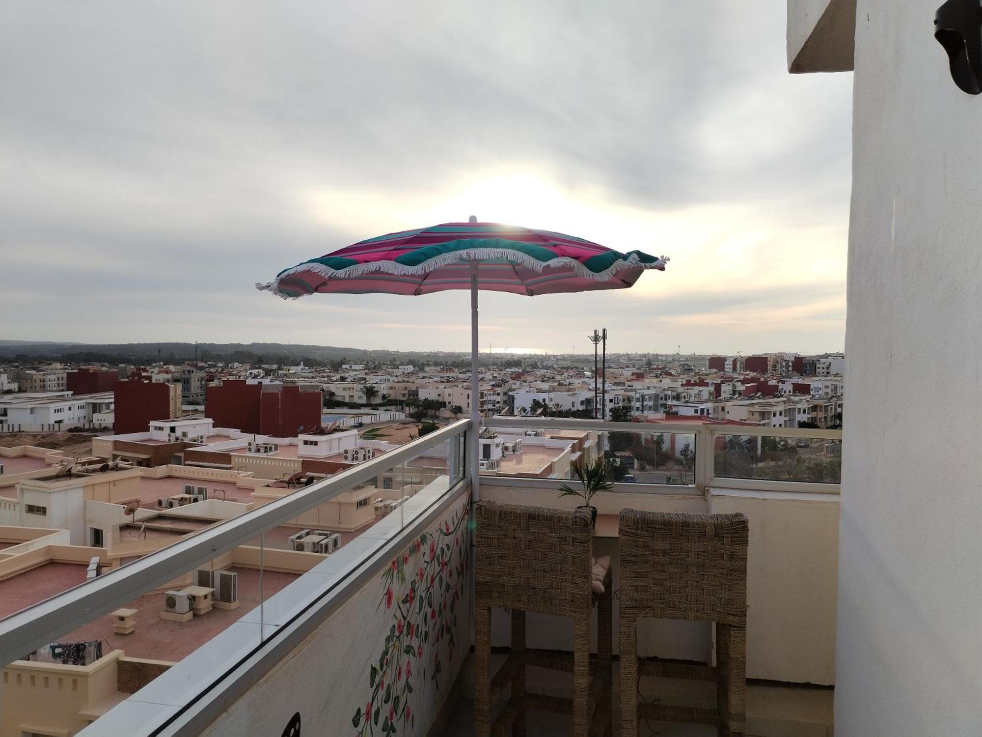 Ferienwohnung Large Sea View Studio Agadir Exterior foto